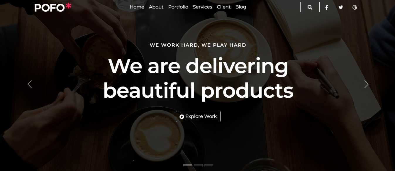Pofo - Portfolio Template